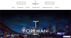 Desktop Screenshot of foremanelectric.com